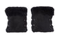 Black Natural Lambskin Stroller Hand Muffs-0
