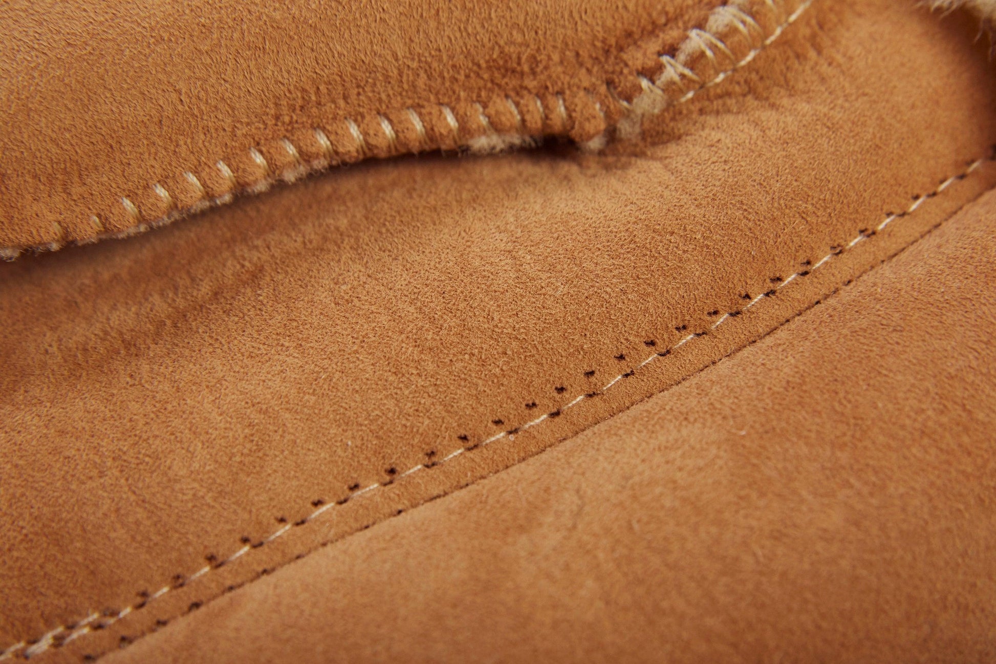 Adult Natural Sheepskin Gloves - Beige-1