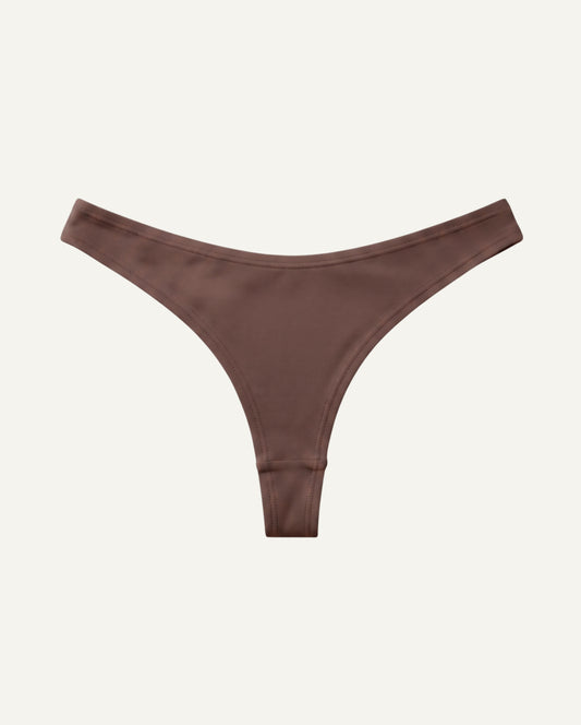 Women's Seaweed Thong - Brown