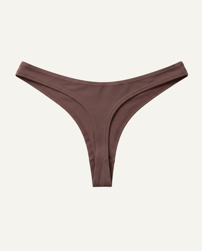 Women's Seaweed Thong - Brown