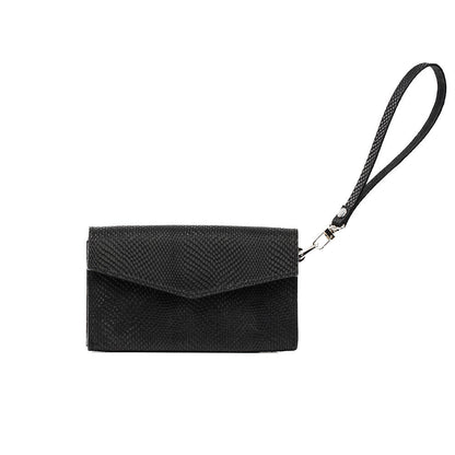 Leather AirTag Long Flap Wallet